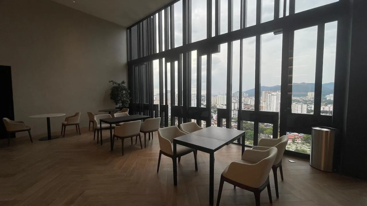 Apartment New 2Br Georgetown Warm And Lovely Homestay 10Pax-无敌美景两房民宿 Beacon Executive Suite