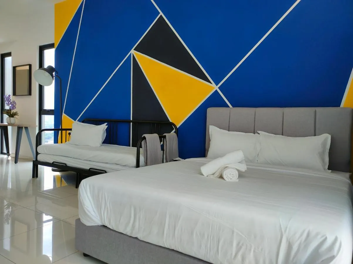 Apartment New 2Br Georgetown Warm And Lovely Homestay 10Pax-无敌美景两房民宿 Beacon Executive Suite