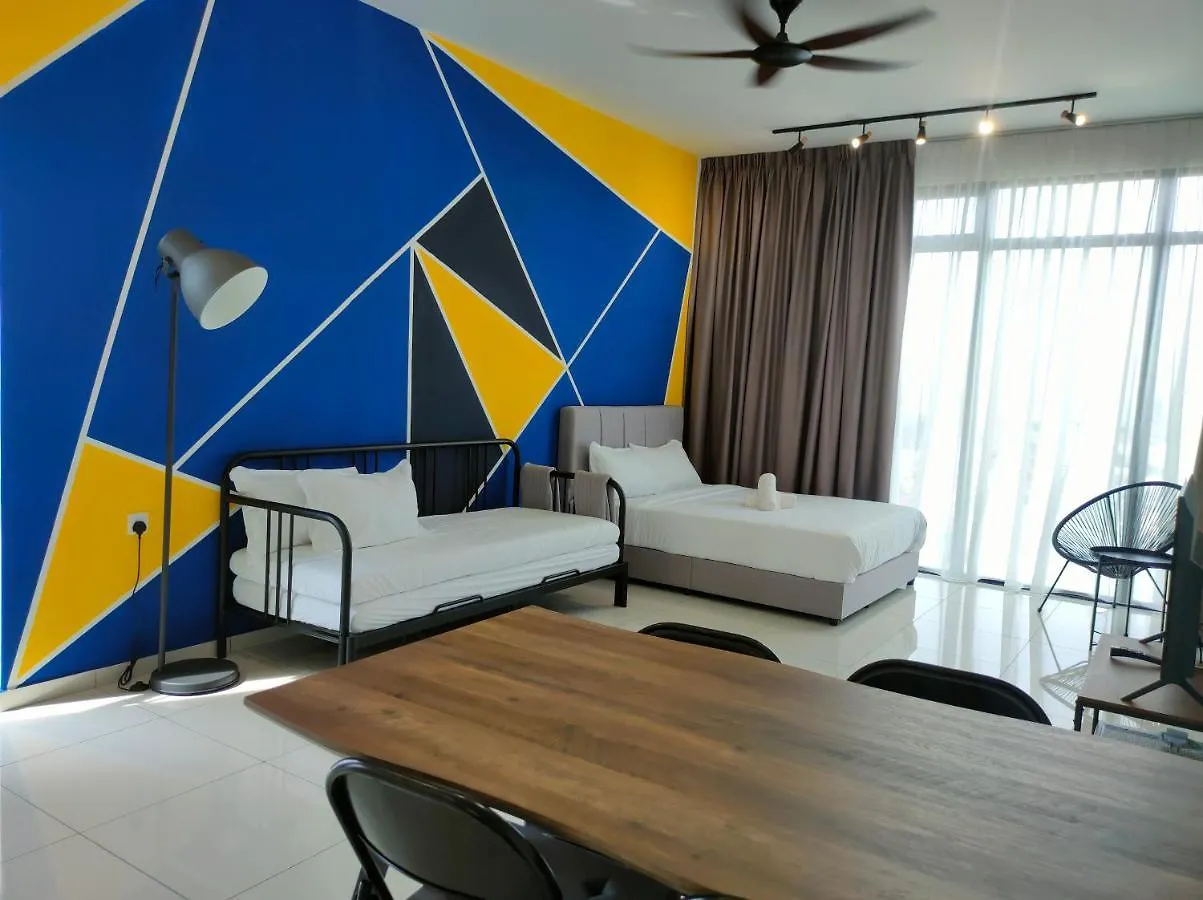 New 2Br Georgetown Warm And Lovely Homestay 10Pax-无敌美景两房民宿 Beacon Executive Suite 0*, George Town Malaysia