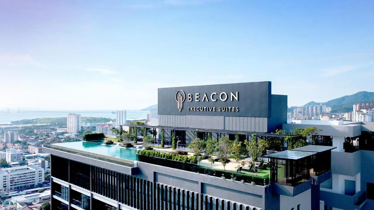 New 2Br Georgetown Warm And Lovely Homestay 10Pax-无敌美景两房民宿 Beacon Executive Suite Malaysia