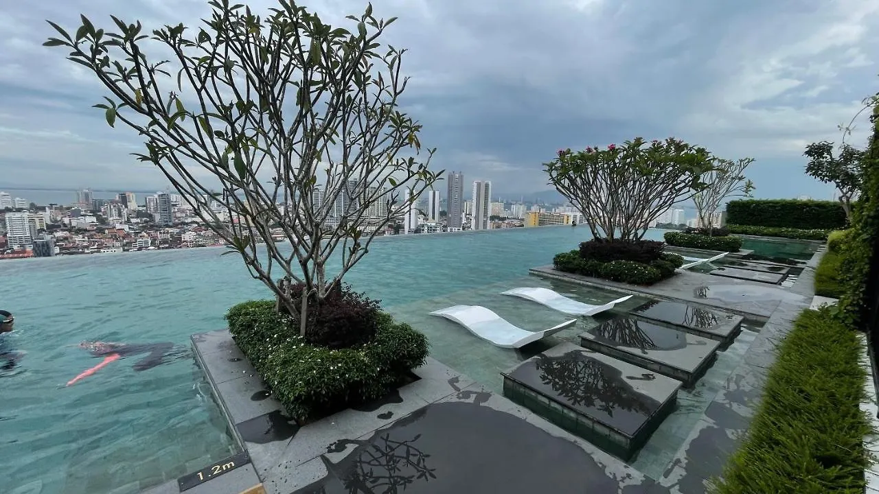 New 2Br Georgetown Warm And Lovely Homestay 10Pax-无敌美景两房民宿 Beacon Executive Suite 0*, George Town Malaysia