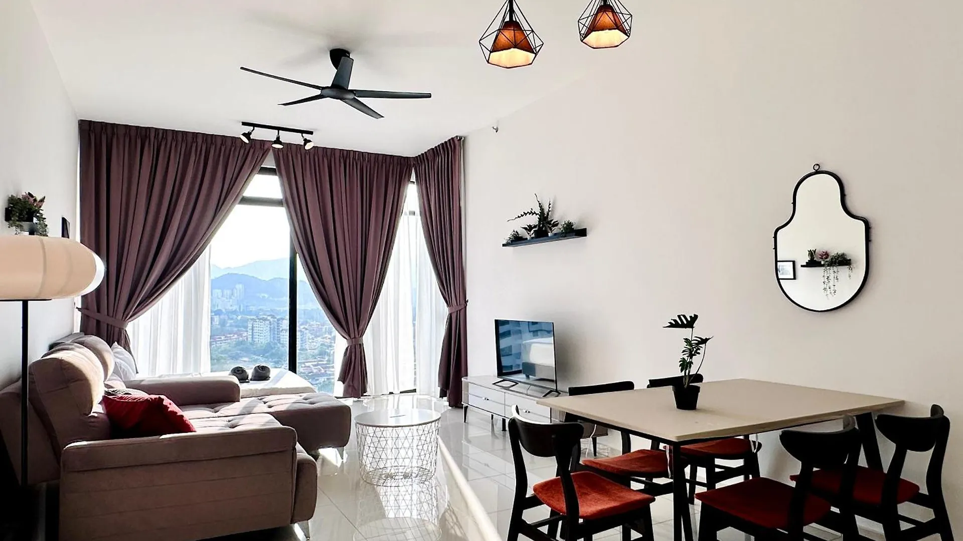 New 2Br Georgetown Warm And Lovely Homestay 10Pax-无敌美景两房民宿 Beacon Executive Suite Apartment George Town
