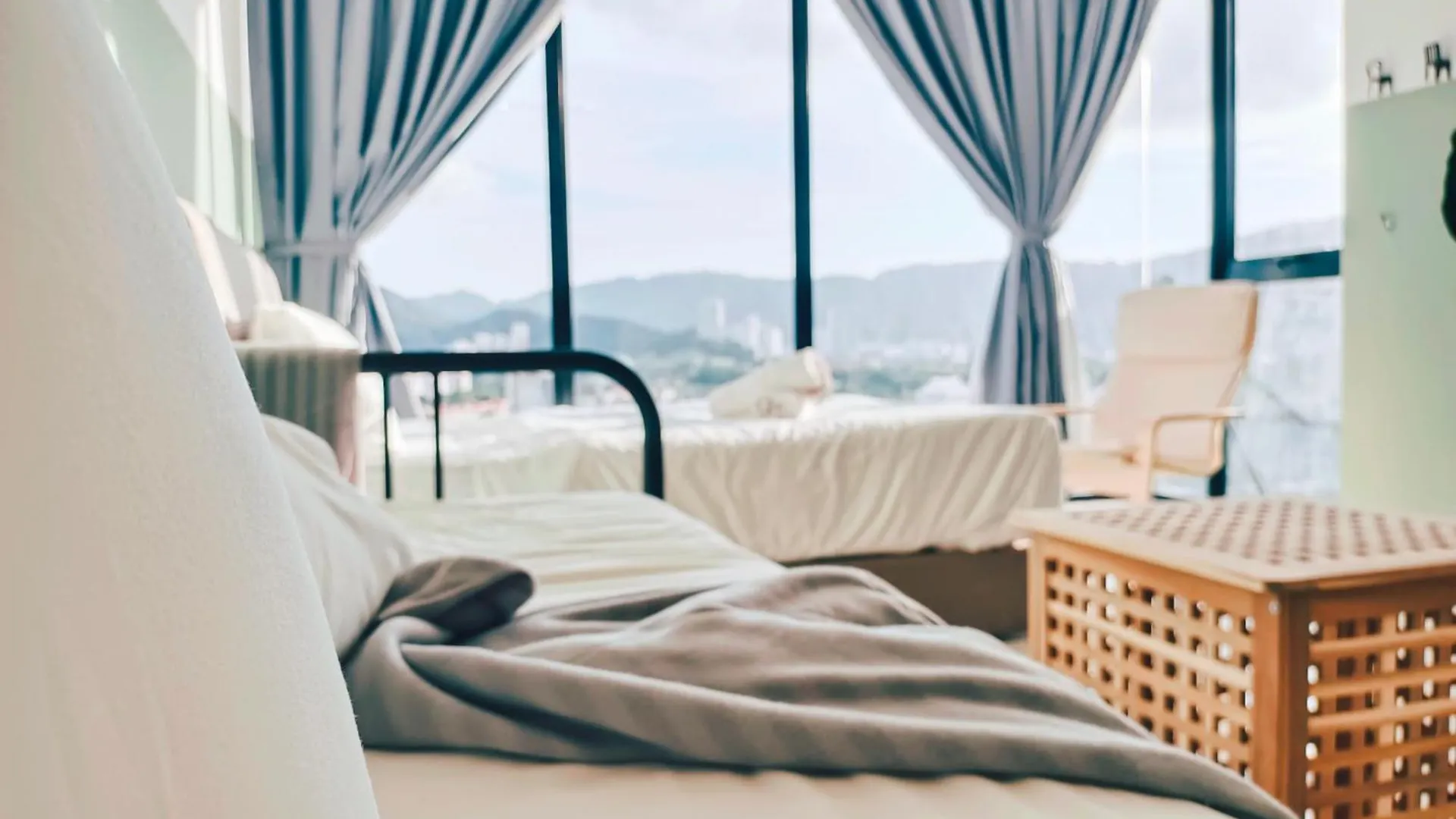 New 2Br Georgetown Warm And Lovely Homestay 10Pax-无敌美景两房民宿 Beacon Executive Suite
