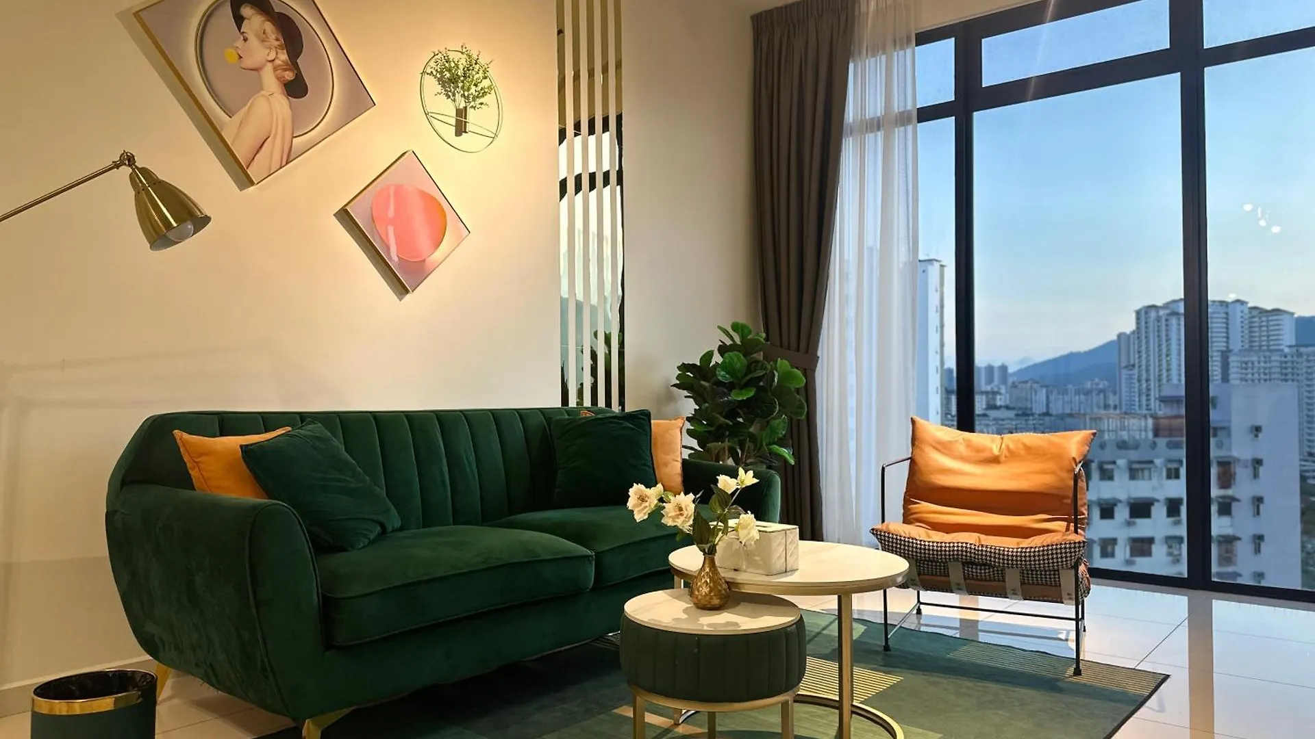 Apartment New 2Br Georgetown Warm And Lovely Homestay 10Pax-无敌美景两房民宿 Beacon Executive Suite