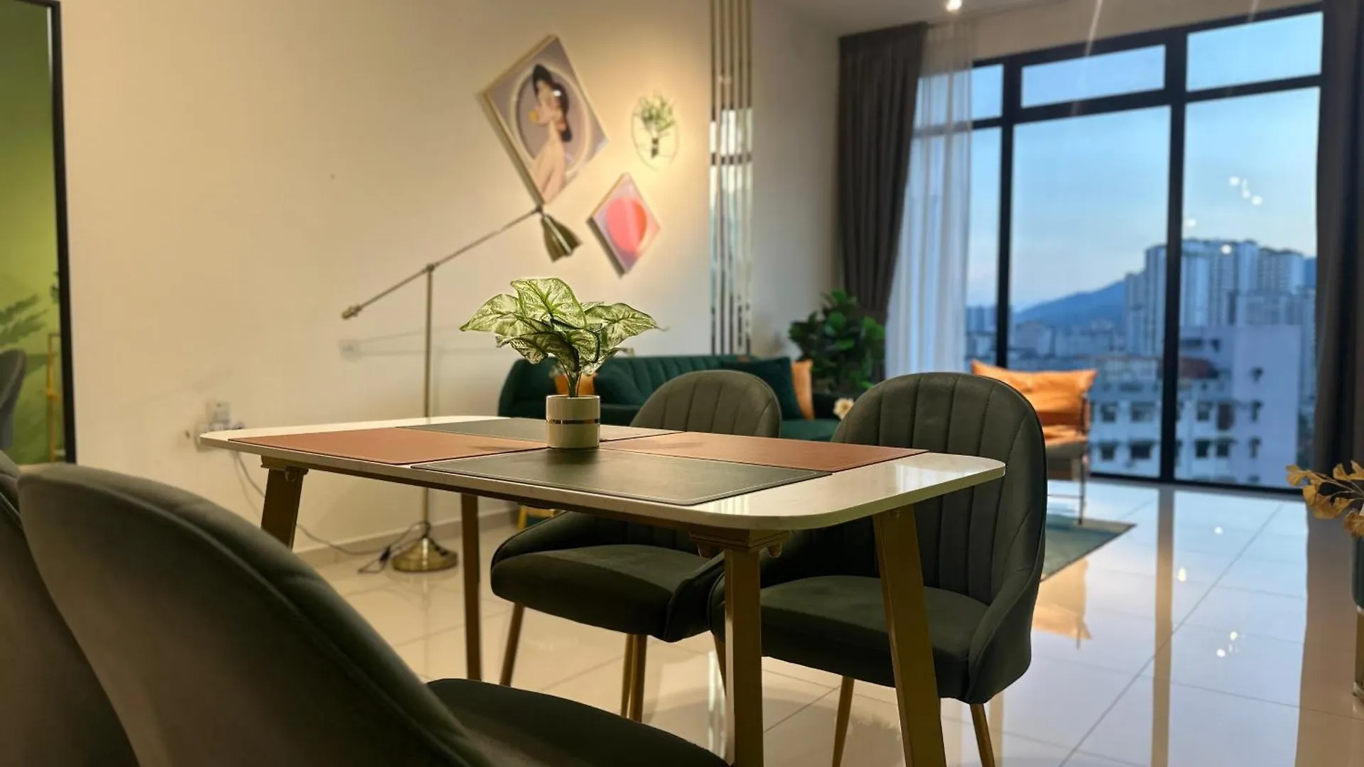 New 2Br Georgetown Warm And Lovely Homestay 10Pax-无敌美景两房民宿 Beacon Executive Suite Apartment George Town